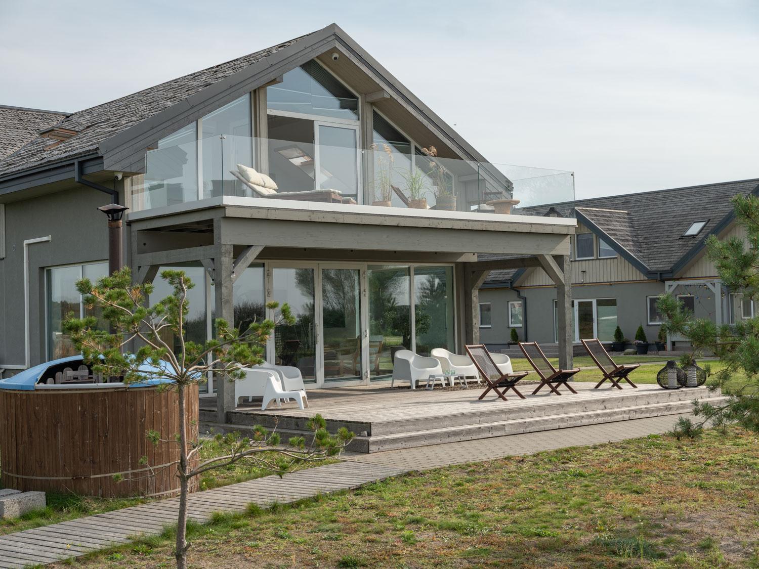 Skrablas Boutique Hotel Rucava Exterior foto